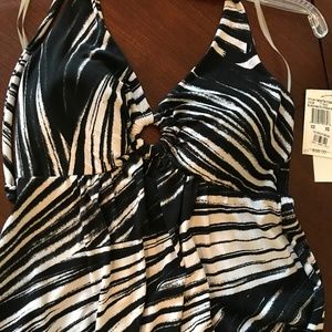 Halter maxi dress NWT